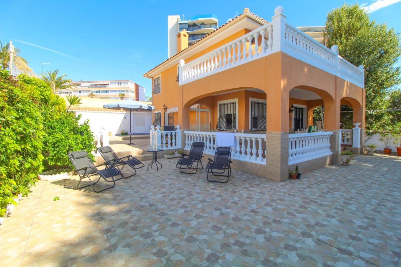 Great Villa, Sea Views, 20 Secs Walk To The Beach, Bbq, 9 People, 5 Mins Car From Alicante City Center, Sailing Club 3 Mins Walk Εξωτερικό φωτογραφία